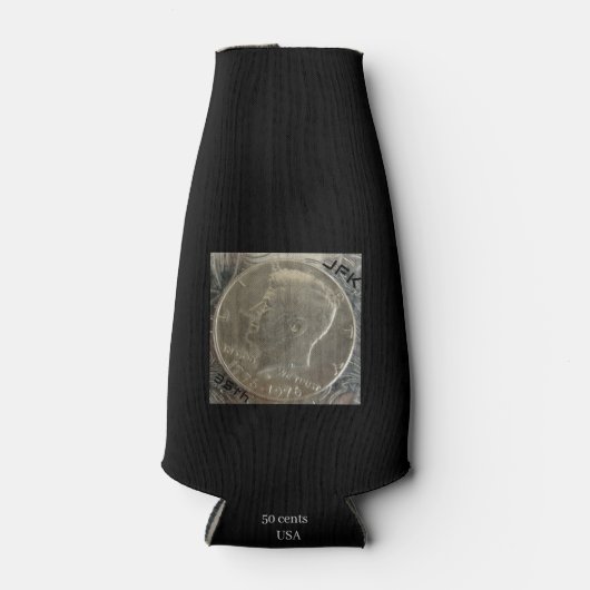 Botlle-Can-Seltzer ZAZZLE/mmetroimdesignクール/mmetro ボトルクーラー (正面)