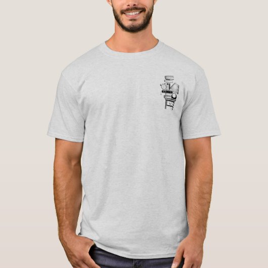 BOTNSの週末のための保養所のTシャツ Tシャツ (正面)
