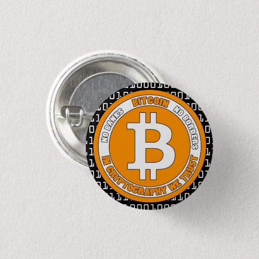 Botón Bitcoin - M2 缶バッジ (正面&裏面)