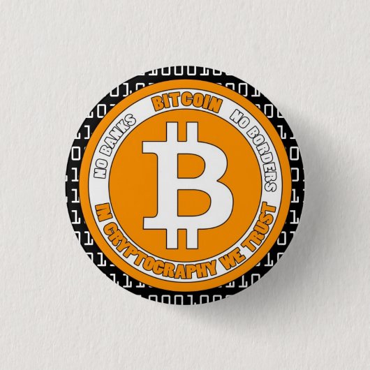 Botón Bitcoin - M2 缶バッジ (正面)