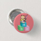 Boton Capoeirinha! ABC da Capoeira!! 缶バッジ (正面&裏面)