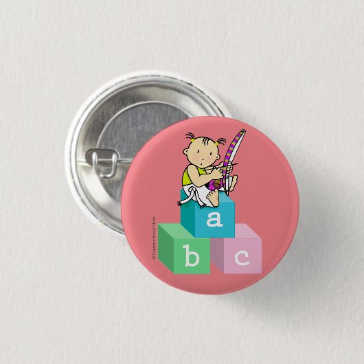 Boton Capoeirinha! ABC da Capoeira!! 缶バッジ (正面&裏面)