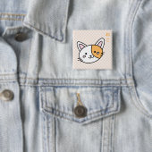 Boton de gatinho laranja 缶バッジ (インサイチュ)