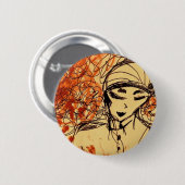 Boton - Desenho Rose 缶バッジ (正面&裏面)