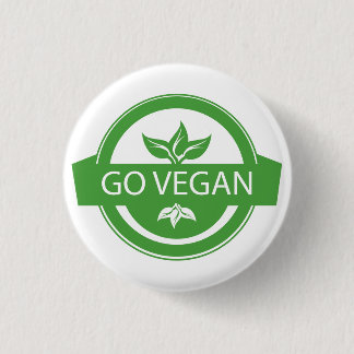 Boton Go Vegan 缶バッジ