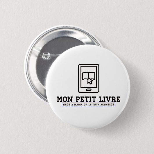 Boton Mon Petit Livre 缶バッジ (正面&裏面)