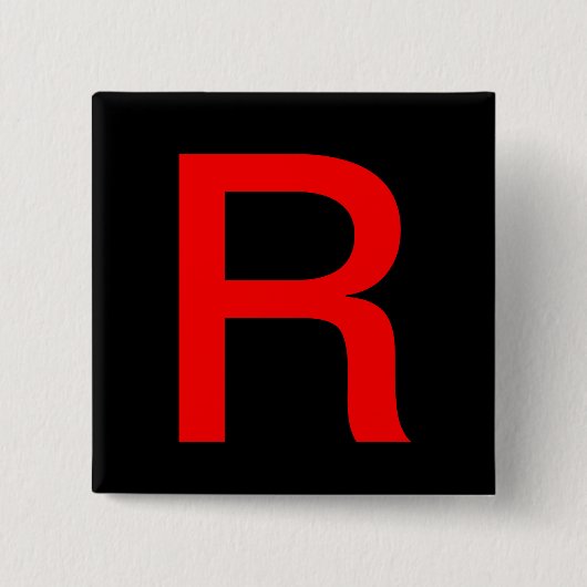 Boton rocket 缶バッジ (正面)