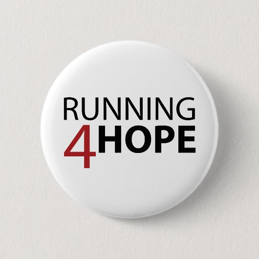 Bóton Running4Hope 缶バッジ (正面)