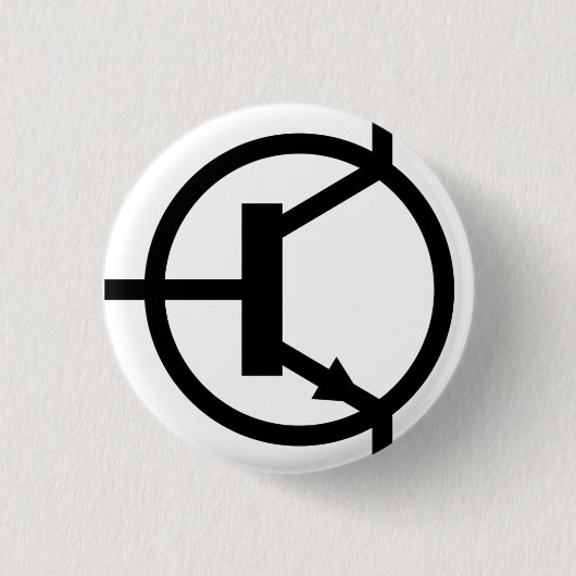 Boton Transistor NPN 缶バッジ (正面)