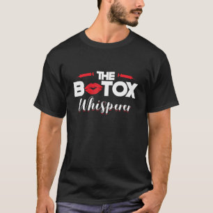 Botoxウィスパーラインジェクターリップフィラーリップ外科 Tシャツ