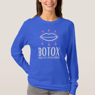 Botoxプラスチック手術及び美学ナース Tシャツ