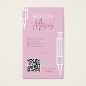 Botox注射アフターケアカードタイムラインが行わない (正面)