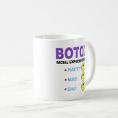 BOTOX顔表現ガイド コーヒーマグカップ (正面右)