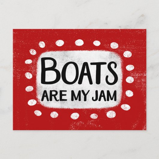 Botsは私のジャムはがきである ポストカード (正面)