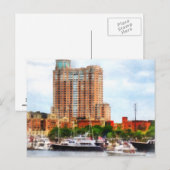 Bots at Inner Harbor Baltimore MD ポストカード (正面/裏面)