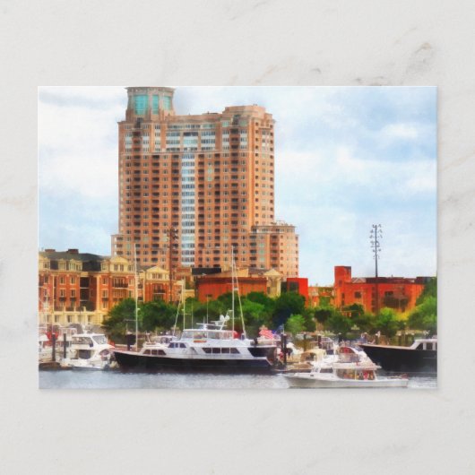 Bots at Inner Harbor Baltimore MD ポストカード (正面)