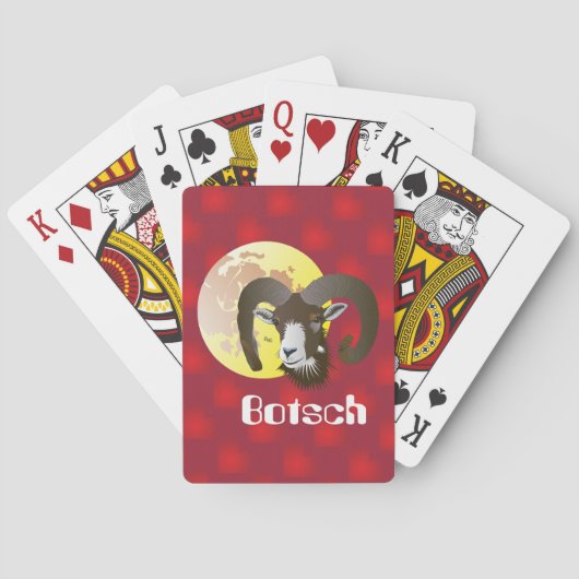 Botsch 21 mars fin 20 avrigl Gieu da chartas トランプ (裏面)