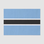 Botswana fashion, Botswana Flag tissue paper 薄葉紙 (正面)