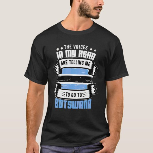 Botswana In My Head Tシャツ (正面)