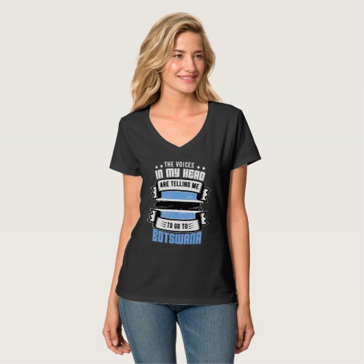 Botswana In My Head Tシャツ (正面フル)
