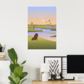 Botswana Safari Nursery Poster ポスター (ホームオフィス)