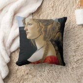 Botticelliのルネサンスの絵画 クッション (ブランケット)