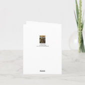 Botticelliの神秘的な出生 シーズンカード (裏面)