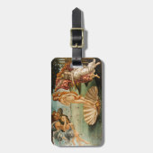 Botticelliの金星の誕生 ラゲッジタグ (正面縦)