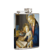 Botticelli著作の本のマドンナ フラスク (右)