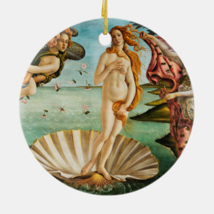 BOTTICELLI – 金星の誕生1483 セラミックオーナメント