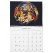 Botticelli 2016年 カレンダー (1月 2027)