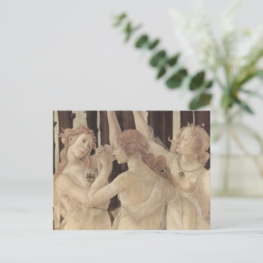 Botticelli 3の優美の郵便はがき ポストカード (スタンド正面)