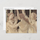 Botticelli 3の優美の郵便はがき ポストカード (正面/裏面)