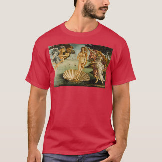 Botticelli Birth of Venus 4 Tシャツ