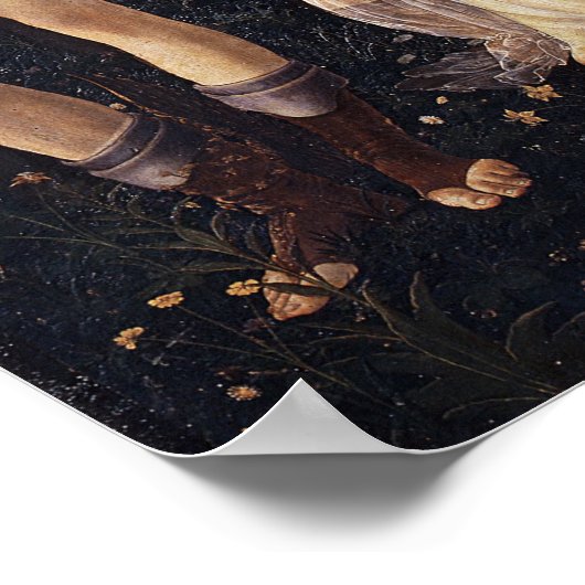 Botticelli Primaveraポスター ポスター (角)