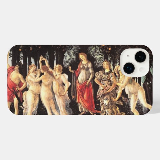 Botticelli Primavera /春寓話 iPhoneケース (裏面横)