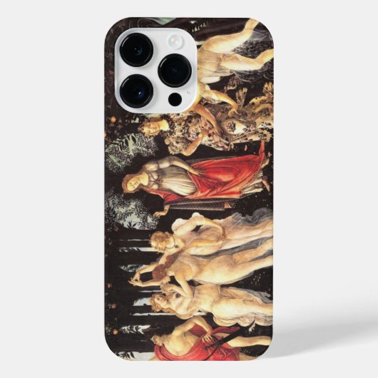 Botticelli Primavera /春寓話 iPhoneケース (裏面)