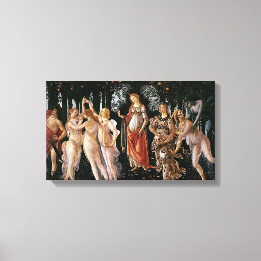 Botticelli Primavera Canvas Print キャンバスプリント (正面)