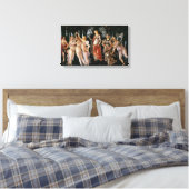 Botticelli Primavera Canvas Print キャンバスプリント (インサイチュ (寝室))