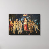 Botticelli Primavera Renaissance Floral Goddess キャンバスプリント (正面)