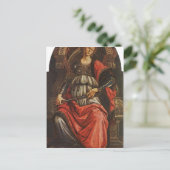 Botticelli, Sandro Fortudo 1470 Technique Temper ポストカード (スタンド正面)