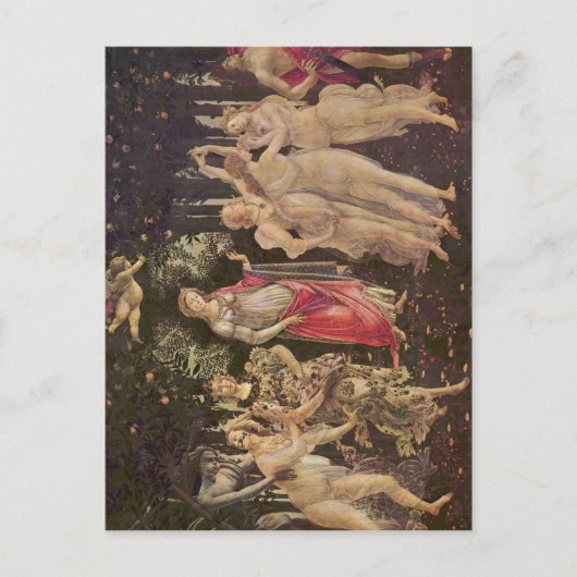Botticelli, Sandro Fr?hling (Primavera) : um 1485 ポストカード (正面)