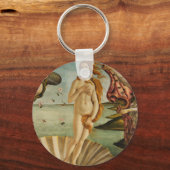 Botticelli Venusキーチェーンの誕生 キーホルダー (正面)