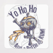 Bottle of rum ラベル (デザイン1)