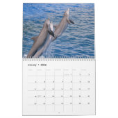 Bottlenose dolphins 12 month calendar カレンダー (1月 2026)