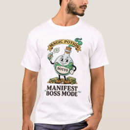 Botto マニフェスト ボスモード レトロ 1930年代 カートゥーン ポーション tシャツ