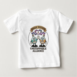 Botto Brand 止まらない同盟 レトロマジックポーション ベビーTシャツ
