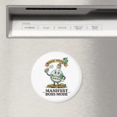 Botto Manifest Boss Mode Retro 1930s Cartoon Potio マグネット (インサイチュ (食洗機))