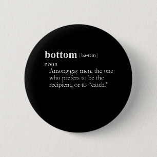 BOTTOM (定義) 缶バッジ