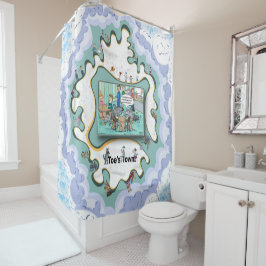 Bottom Feeders | Graduation シャワーカーテン